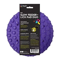 Slow Feeder - Lick Pad Combo Dog Toy