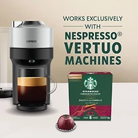 STARBUCKS Cinnamon Dolce for NESPRESSO VERTUO Flavoured Light Roast Coffee, Capsules