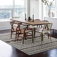 Mirage Novi Cream & Grey 8' x 10' Area Rug
