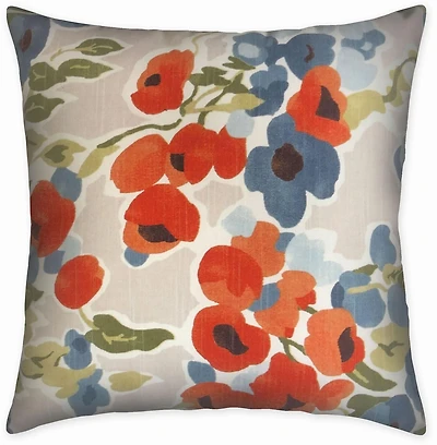 hometrends Bouquet Orange Decorative Pillow