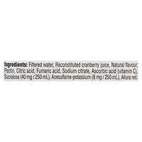 Ocean Spray Diète Canneberge Boisson Faible en Calories 3L
