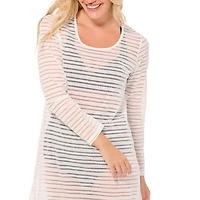 Krista tunic cover-up