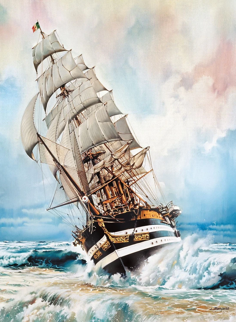 Clementoni Amerigo Vespucci, 1000 Piece Puzzles