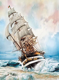 Clementoni Amerigo Vespucci, 1000 Piece Puzzles