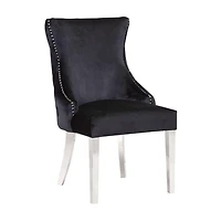 STONEFORT CHAIR – STEEL in Black SET OF 6