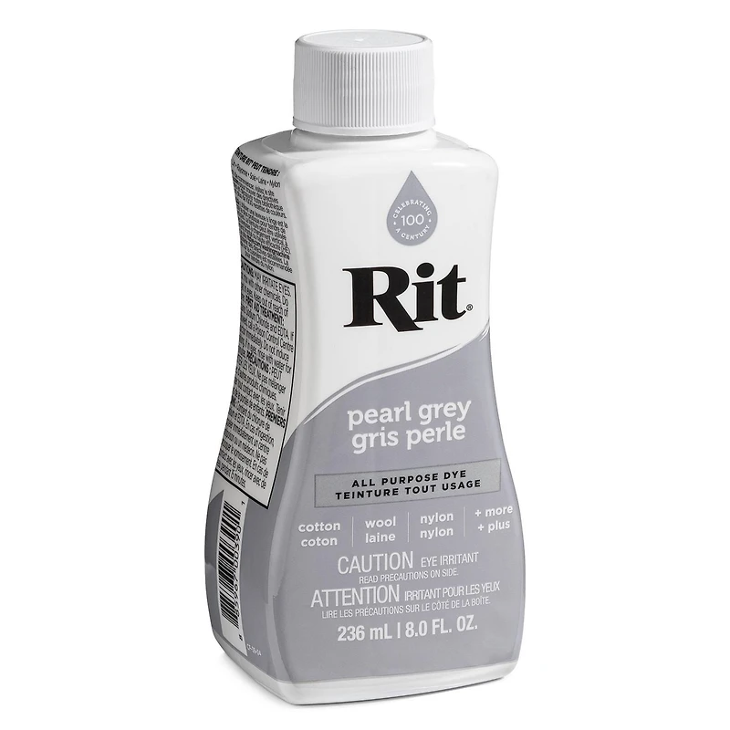 RIT All Purpose Liquid Dye, Pearl, 236 mL (8 oz)