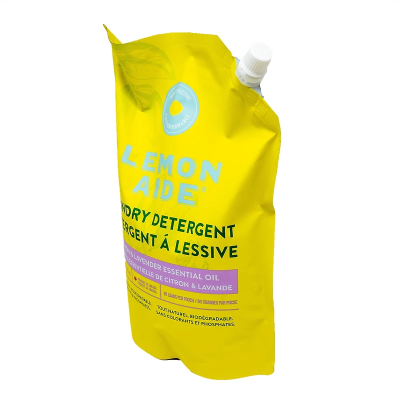Lemon Aide, Laundry Detergent, Lemon Lavender, 1.5L