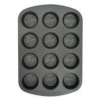Taste of Home 3066 12 Cup Nonstick Metal Muffin Pan, 2 Pack