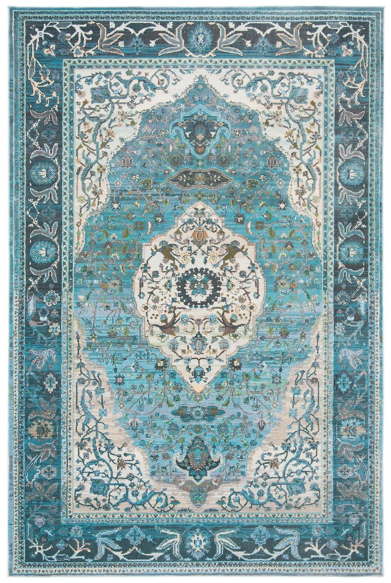 Safavieh Luxor Amadine Floral Bordered Area Rug