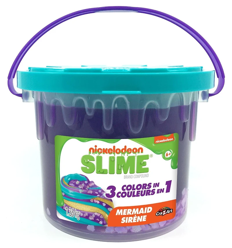 Nickelodeon 3 Colours in 1 Mermaid Slime