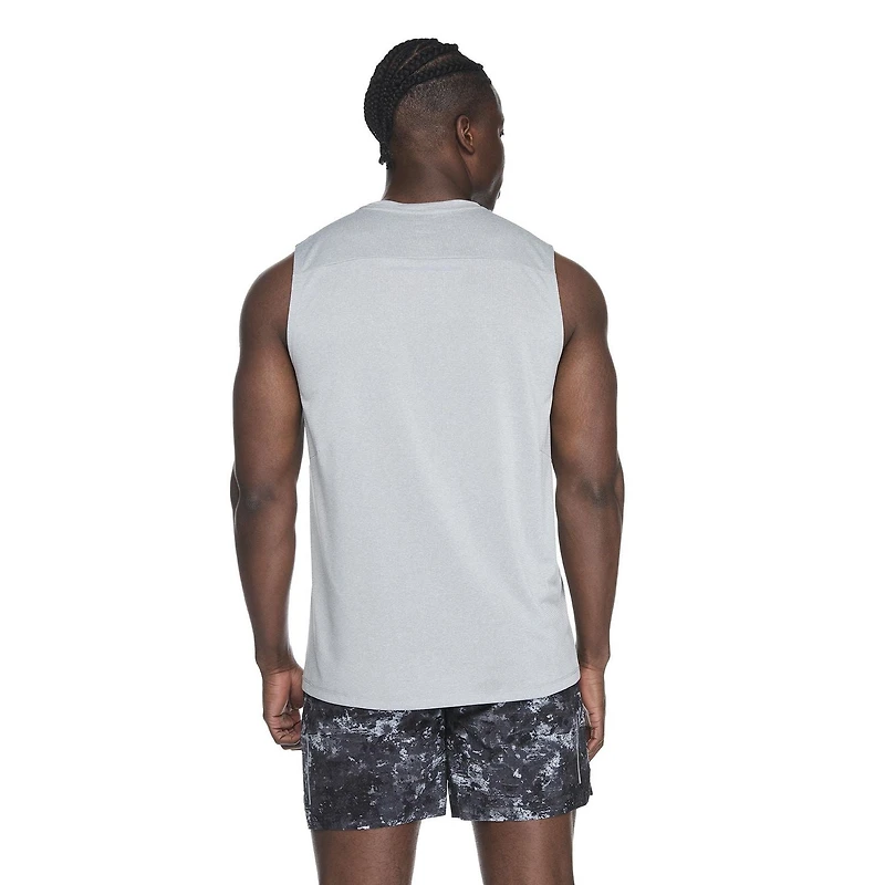 Athletic Works Men's Grid Mesh Muscle Tank