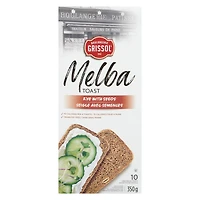 Boulangerie Grissol Melba Toast Rye with Seeds 350g