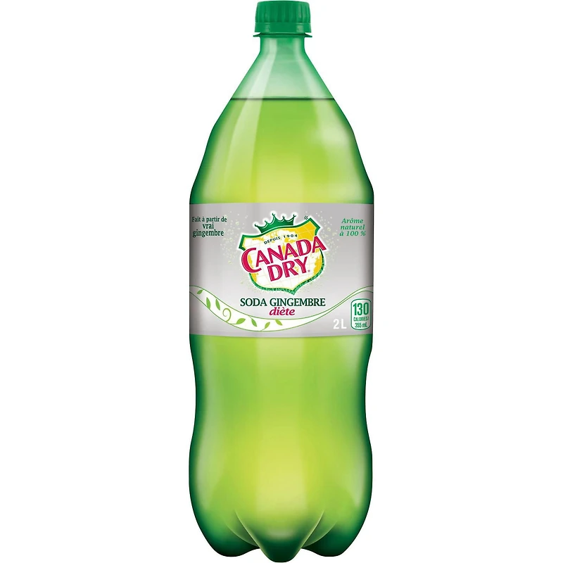 Canada Dry® Diet Ginger Ale 2L Bottle