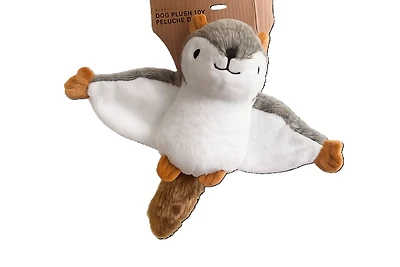 Dexypaws Plush Flying Squirrel with Squeaker