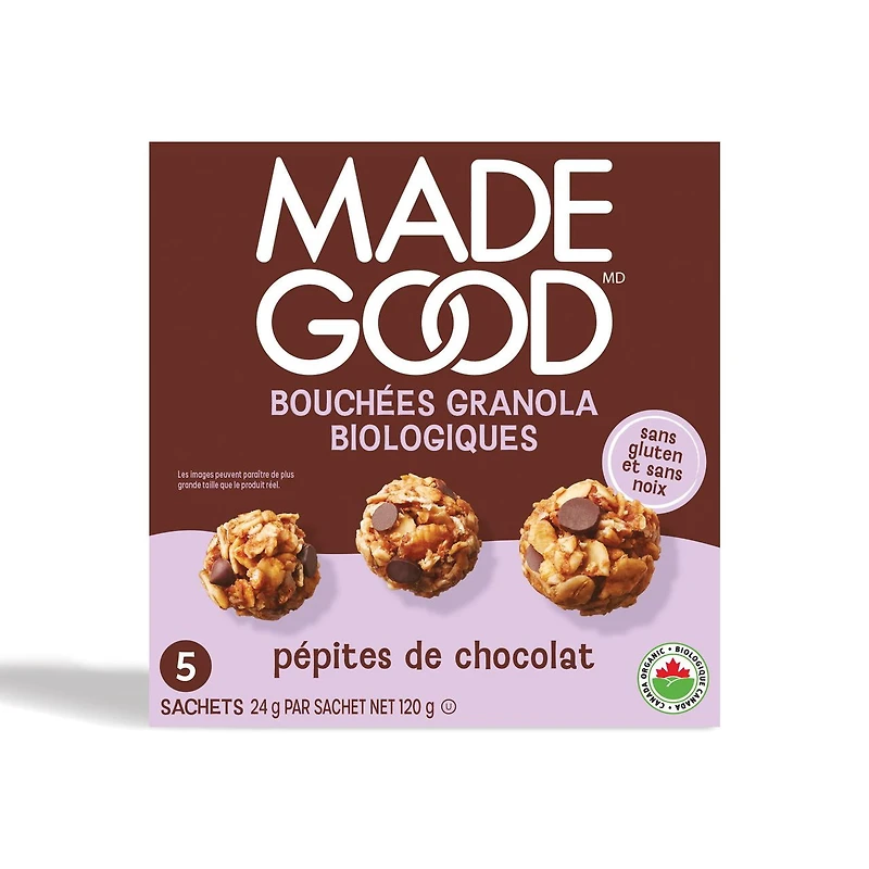 MadeGood Chocolate Chip Granola Minis 5 packets