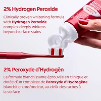 Dentifrice au fluorure Colgate Optic White Avancé Force de l'émail, 133 ml