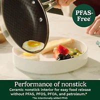 Cuisinart FusionPlus™ 6‑Piece Stainless Steel Non‑Stick Fry Pan Set, 8", 10", 12" Skillets with Lids, PFAS‑Free, Induction Ready Cookware (FPS‑6SSCRC)