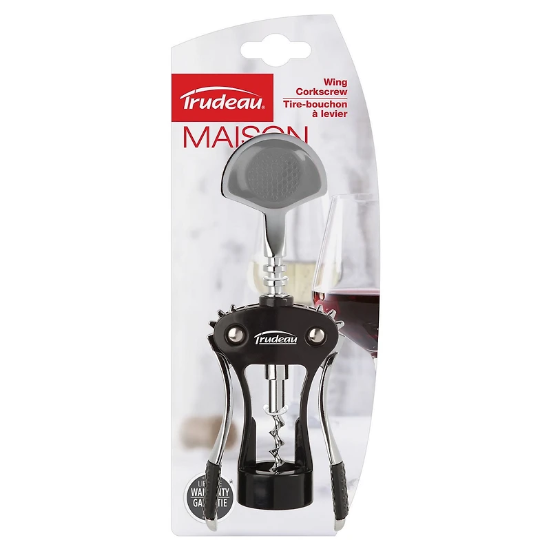 Trudeau Maison Deluxe Wing Corkscrew