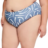 George Women's Plus High Waist Bikini Bottom