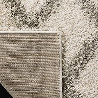 Safavieh Hudson Franklin Tapis Géométrique Diamants Shag