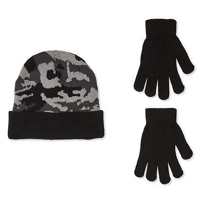Ensemble 2 pièces tuque et gants George pour garçons