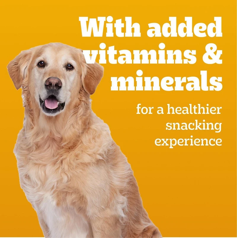 PEDIGREE Jumbone Adult Dog Treats – For Small & Medium Dogs - Beef Flavour – 2 Chews