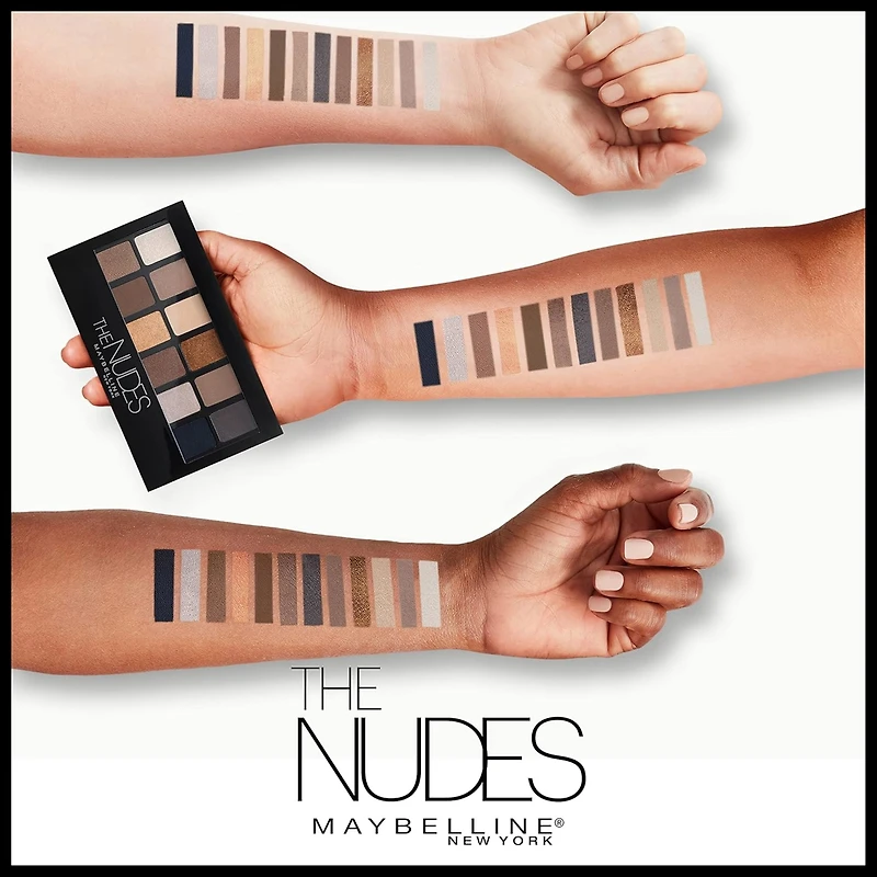 Maybelline New York The Nudes, Expert Wear Eyeshadow Palette