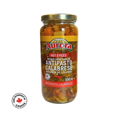 Aurora Hot Mixed Vegetables in Oil