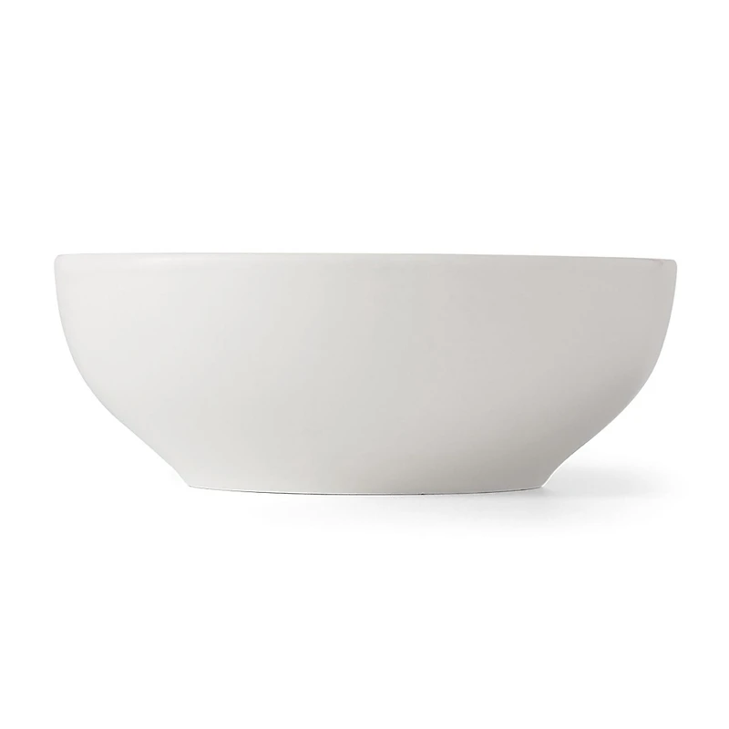 Mainstays glaçure blanc stoneware round dinner Bowl, 6,1 pouces