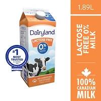 Dairyland Lactose Free Skim Milk