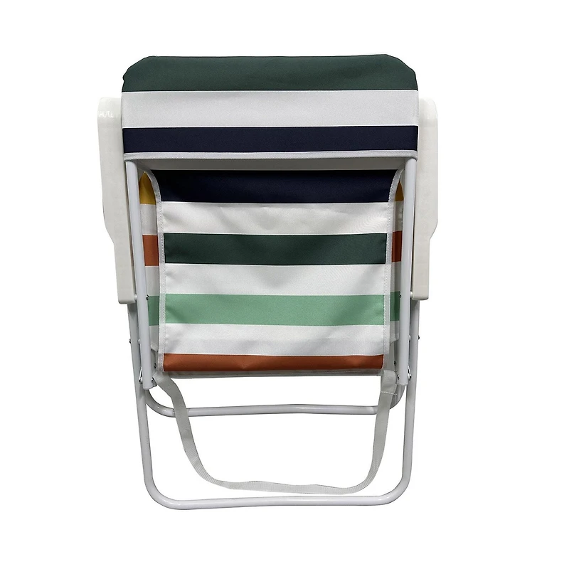Mainstays Beach Folding Chair, Multi Stripe