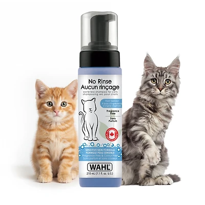 Wahl Shampooing Sans Rinçage pour Chat, 210ml