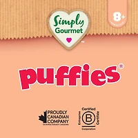 Collation pour bébé Simply Gourmet Puffies à la Pêche