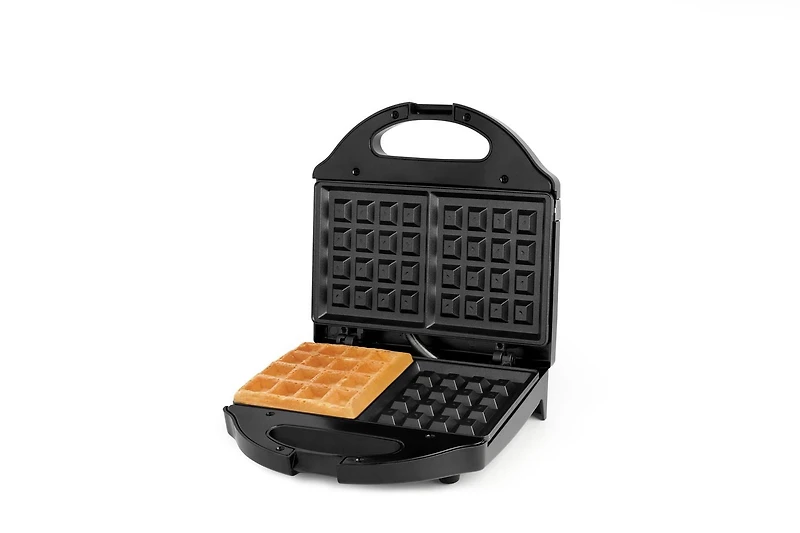 Salton gaufrier de style Belge - 2 gaufres, Noir, WM1075BK
