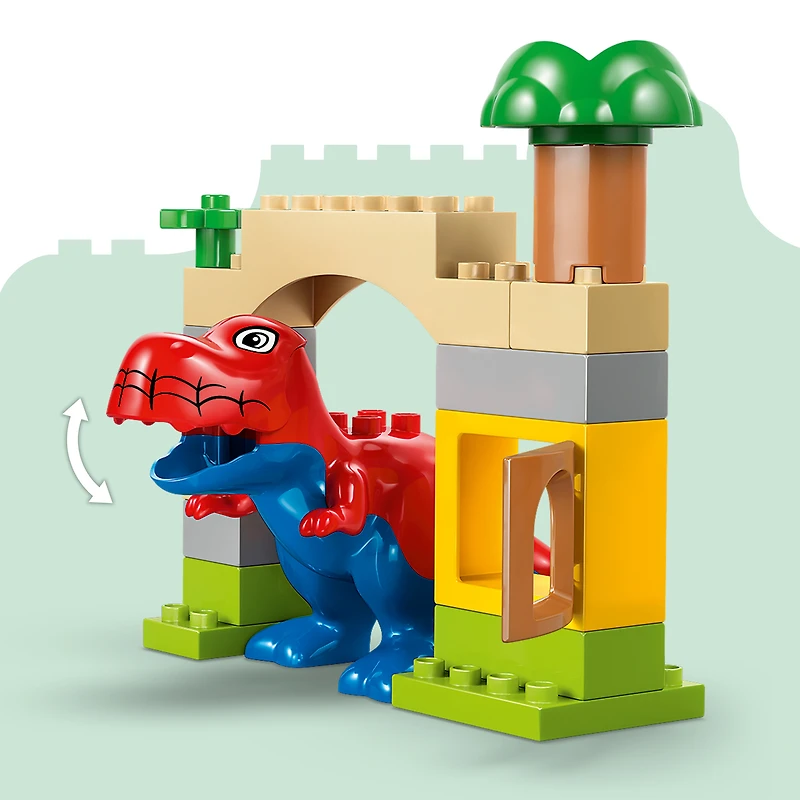 LEGO DUPLO Marvel Dinosaur Spidey-Rex vs. Green Goblin Building Toy for Toddlers - Spidey and His Amazing Friends Toys for Boys & Girls, Ages 2+ - Gifts for Kids - 10463