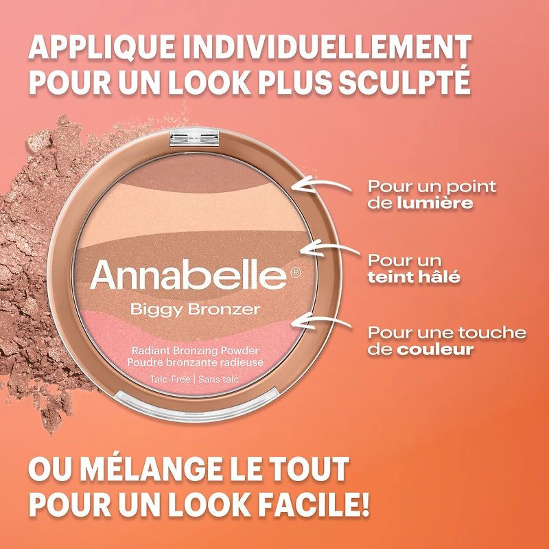 Annabelle Poudre bronzante radieuse sans talc Biggy Bronzer