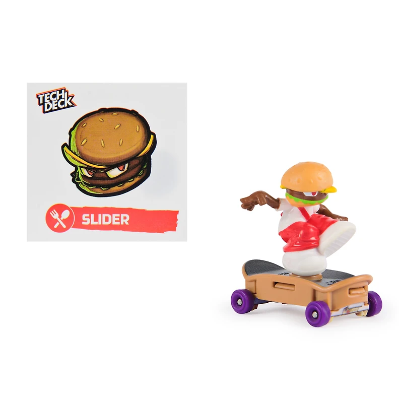 Tech Deck Free Riders 4-Pack Fingerboard and Fidget Toy Set for Kids 6 and up