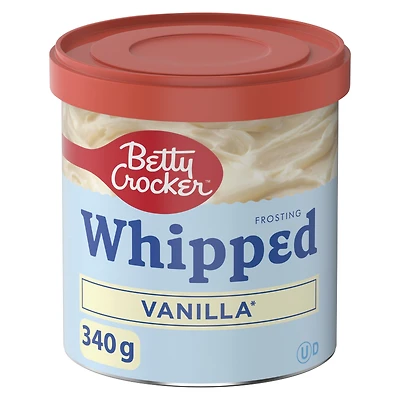Betty Crocker Whipped Frosting, Vanilla, Gluten Free, 340 g