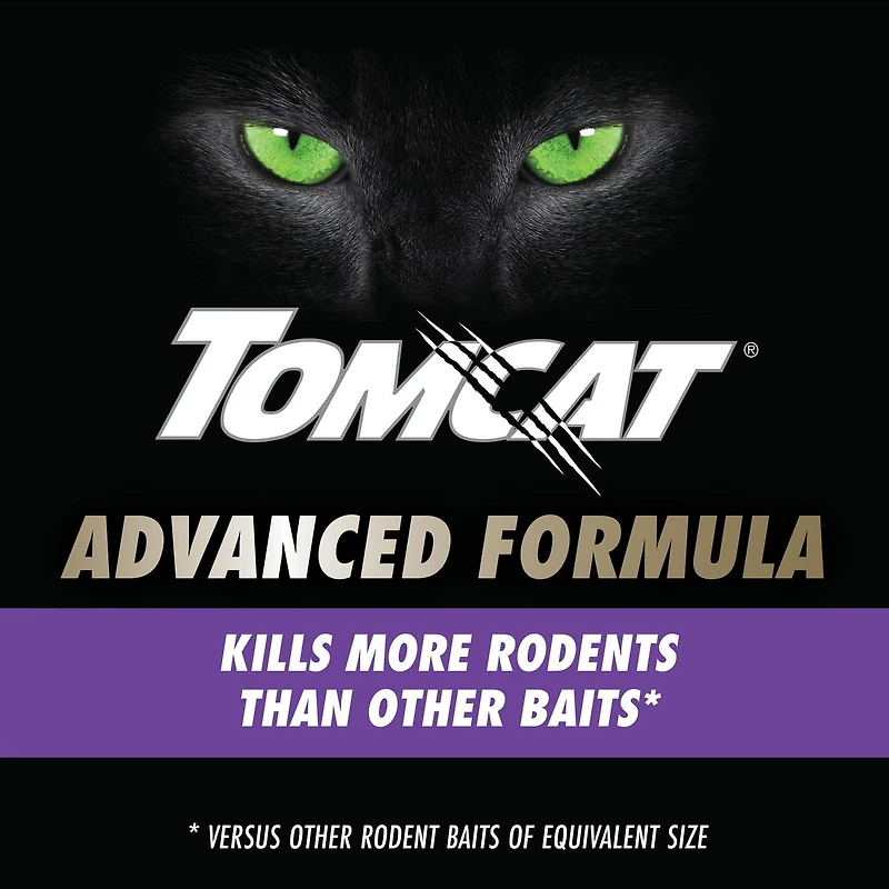 Station D’appât Souricide Tomcat Formule Avancée 4 x 28g