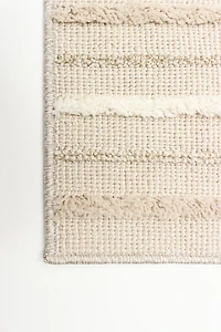 ECARPET Jute Style Area Rug for Bedroom, Living Room, Dining Room Santee Collection