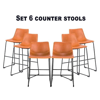 Ensemble de 6 tabourets de comptoir de la collection Heavenly