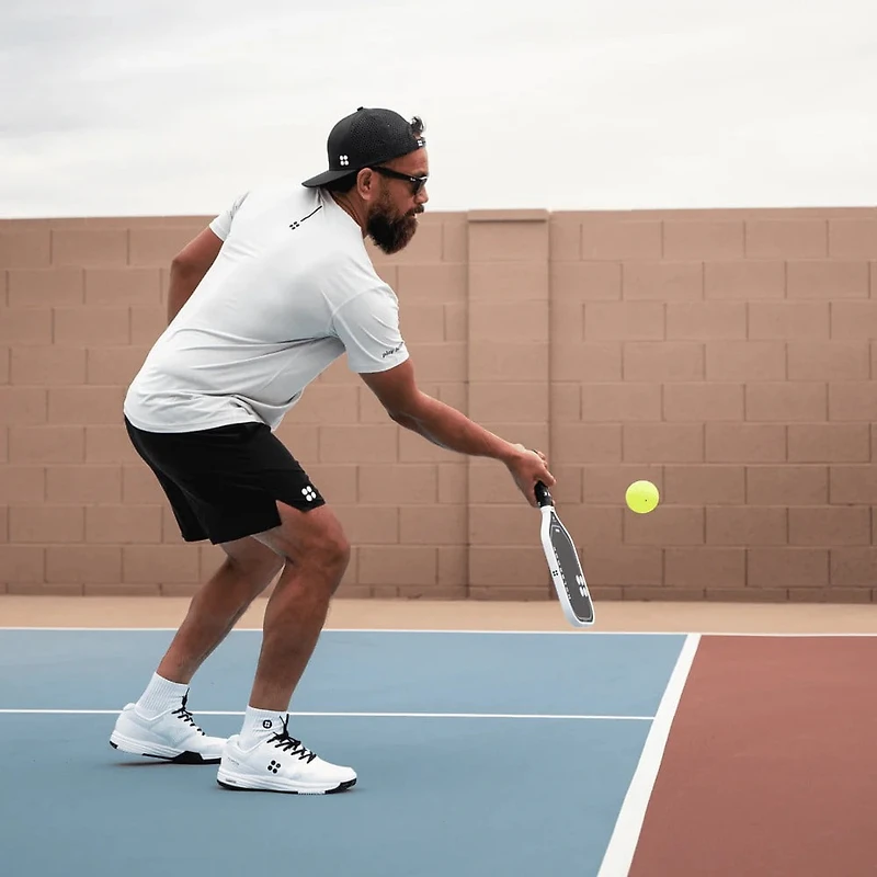 Holbrook Mav Pickleball Paddle | Carbon Fiber Surface, Power, Control, Spin, Polypropylene Honeycomb Core |16 mm | Black