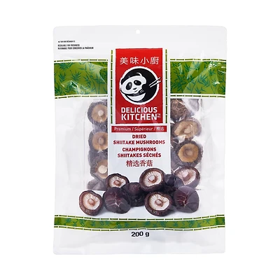 Delicious Kitchen Premium Dried Shiitake Mushrooms