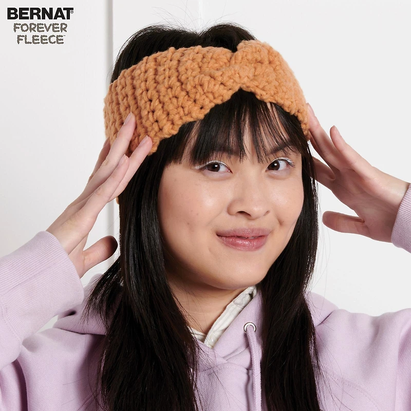 Bernat® Forever Fleece™ Yarn, Polyester #6 Super Bulky, 9.9oz/280g