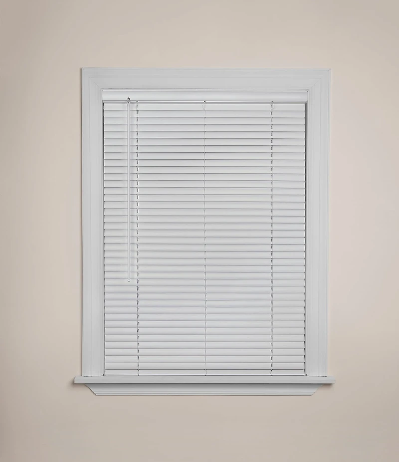 MAINSTAYS 1 3/8in. Vinyl Room Darkening Mini Blind 36 in. x 60, White