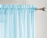 Sheer Window Panel Curtain- 2 Pack