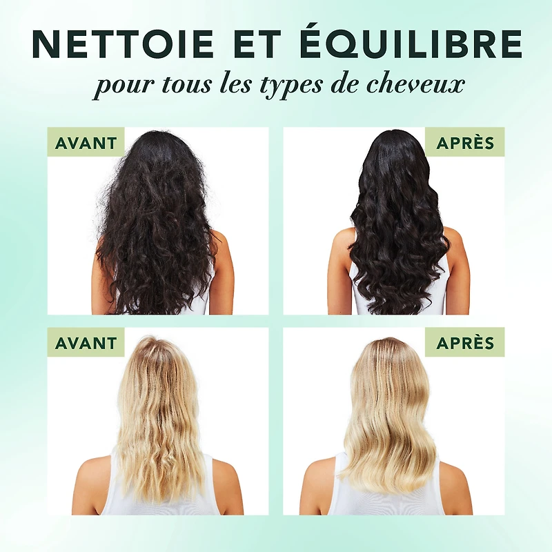 Herbal Essences Scalp + Purify Shampoo, Cleanses The Scalp for Soft Hair, Eucalyptus, Sulfate-Free, 400 mL