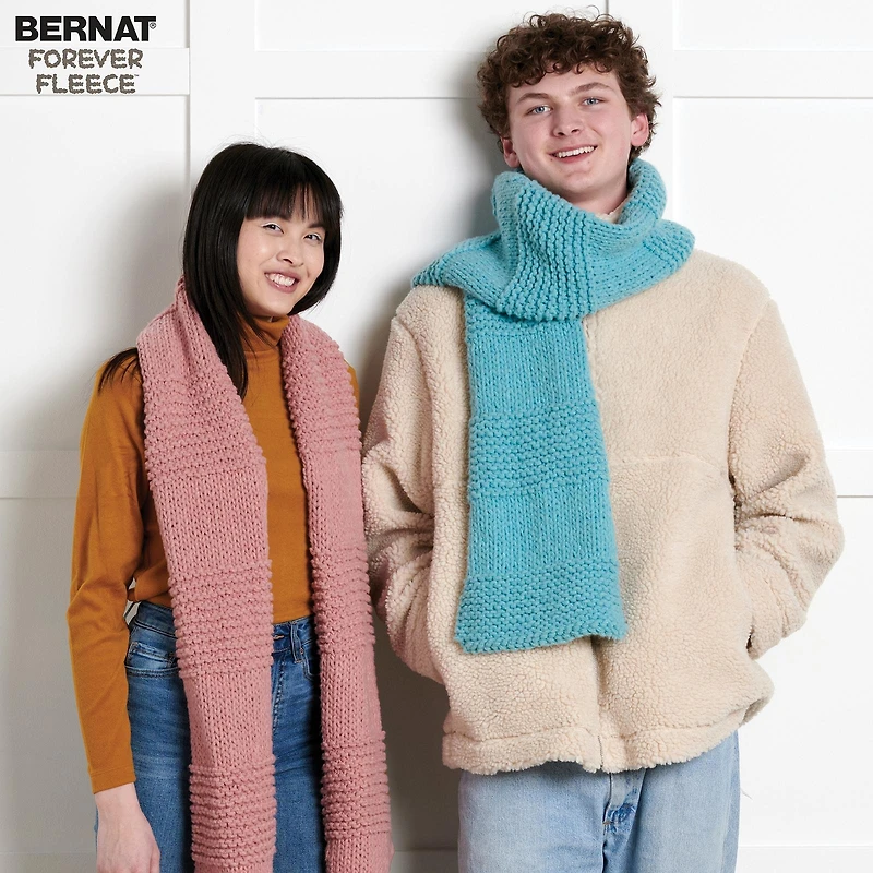 Bernat® Forever Fleece™ Yarn, Polyester #6 Super Bulky, 9.9oz/280g
