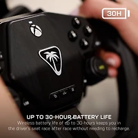 Turtle Beach Racer Wireless Racing Wheel System (Black) - Officially Licensed for Xbox Series X|S, Xbox One & Windows - Complete Design, Reliable Wireless Connection, Up to 30Hr Battery