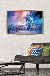 Star Wars: Saga - Galaxy Wall Poster, 22.375" x 34"